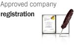 Approved companyregistration